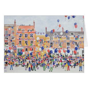 Cartão Celebrações 1995 do dia da VE