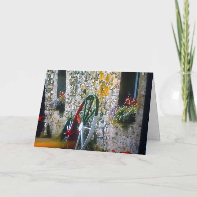 Cartão CELEBRADO DE vamos **MOM** EM SEU "ANIVERSÁRIO" (Frente)