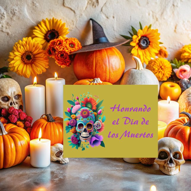 Cartão Celebrando el legado de quienes ya no estan (Criador carregado)