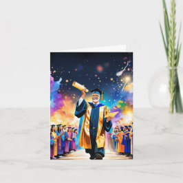 Cartão Celebrando marcos: aplausos para sua realização