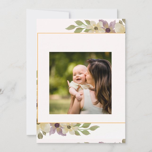 Cartão Celebrando Você, Mamãe (Frente)