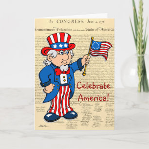 Cartão Celebrate America