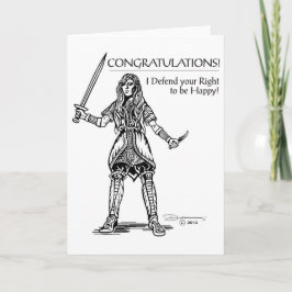 Cartão Celebrating Happiness