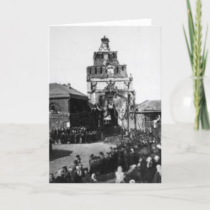 Cartão Celebration of the 500 year anniversary