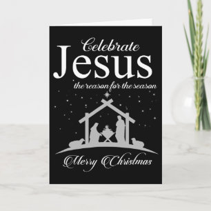 Cartão Celebre Jesus É A Razão Da Temporada Chris