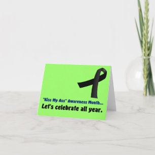 Cartão Celebro todos os meses de consciência