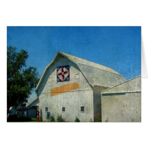 Cartão Celeiro rural de Iowa