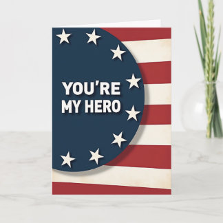 Cartão Celestial Fathers Day Design Card