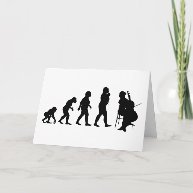 Cartão Cello Player (Frente)