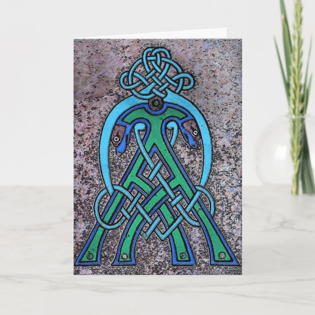 Cartão Celtic Art Greetings Card (Frente)