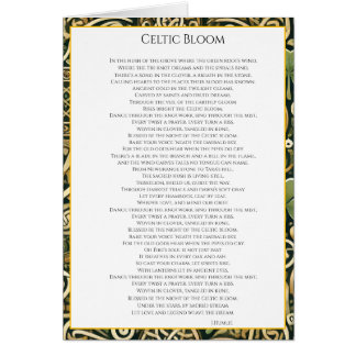 Cartão Celtic Bloom