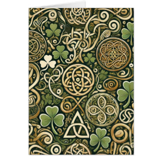 Cartão Celtic Bloom