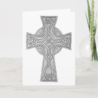 Cartão Celtic Cross 3 Black