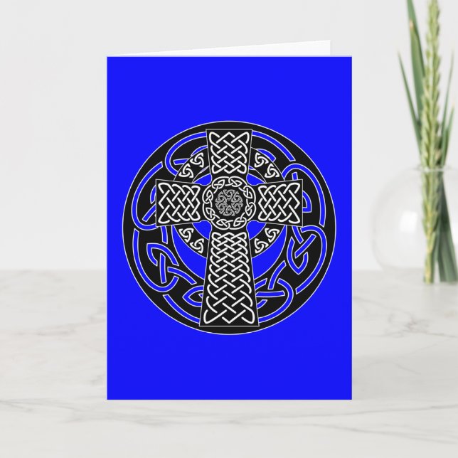 Cartão Celtic Cross - Greeting Card (Frente)