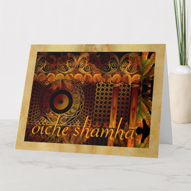 Cartão Celtic Samhain Greeting Card (Frente)