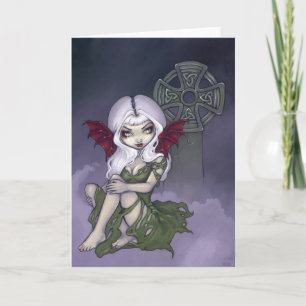 Cartão "Cemetery Mist" Greeting Card