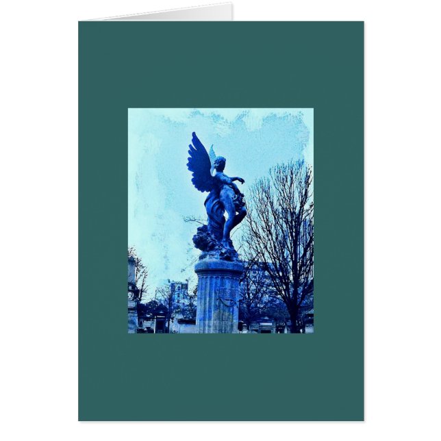 Cartão Cemitério Angel Paris (Frente)