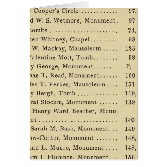 Cartão Cemitério de Madeira Verde (Frente)