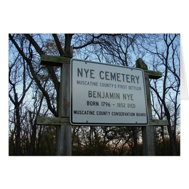 Cartão Cemitério de Olhos (Frente Horizontal)