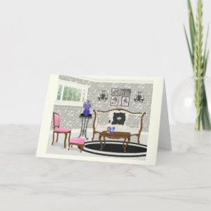 Cartão Cena da Sala de Fantasia