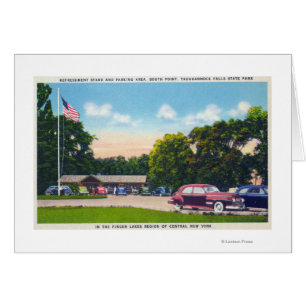 Cartão Cena de Área de Estacionamento do Ponto Sul