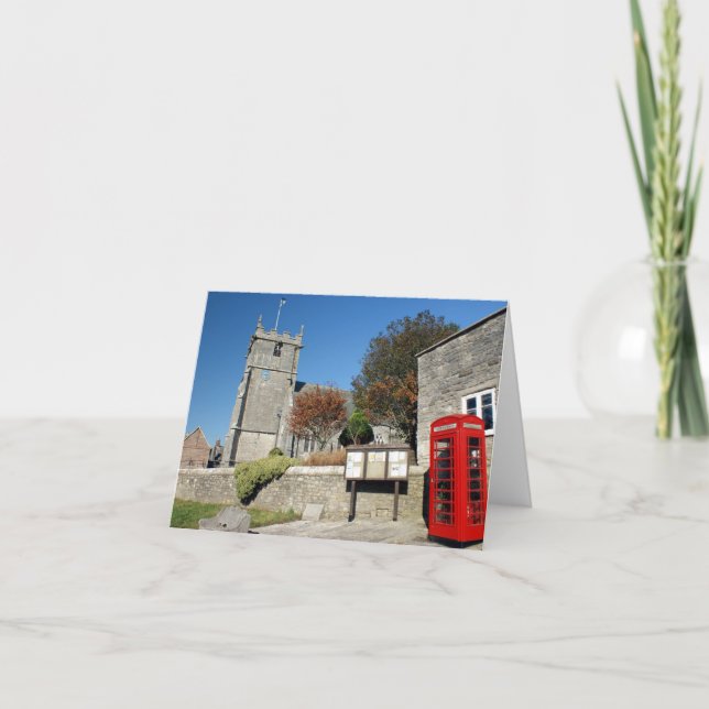 Cartão Cena de Corfe (Frente)