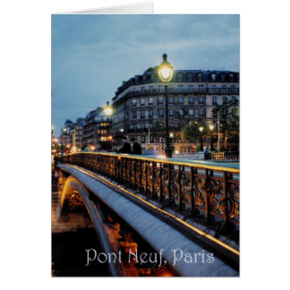 Cartão Cena de Seine