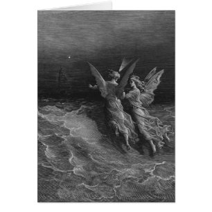 Cartão Cena "do Rime do navegador antigo" 2