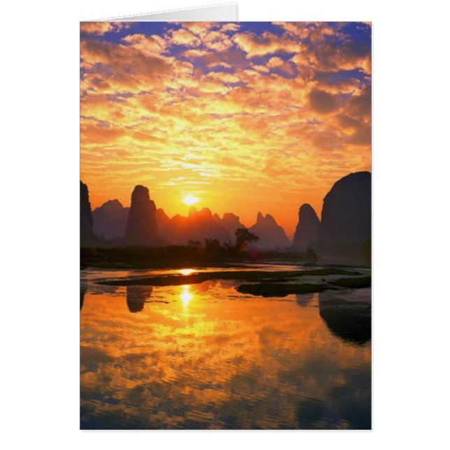 Cartão Cena Natureza II (Frente)