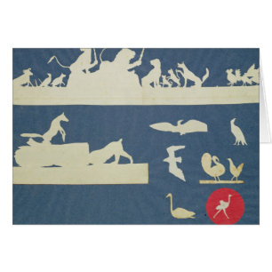 Cartão Cenas animais