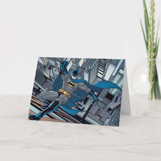 Cartão Cenas de Batman - Parede de Escala (Frente)