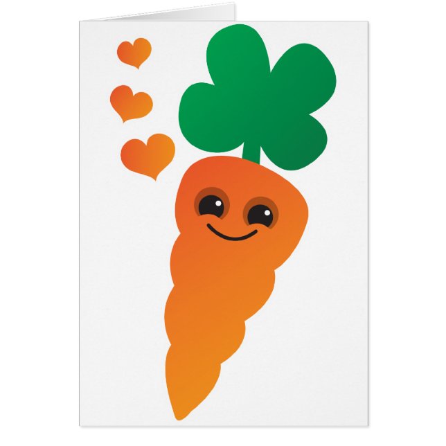 Cartão Cenoura (Frente)