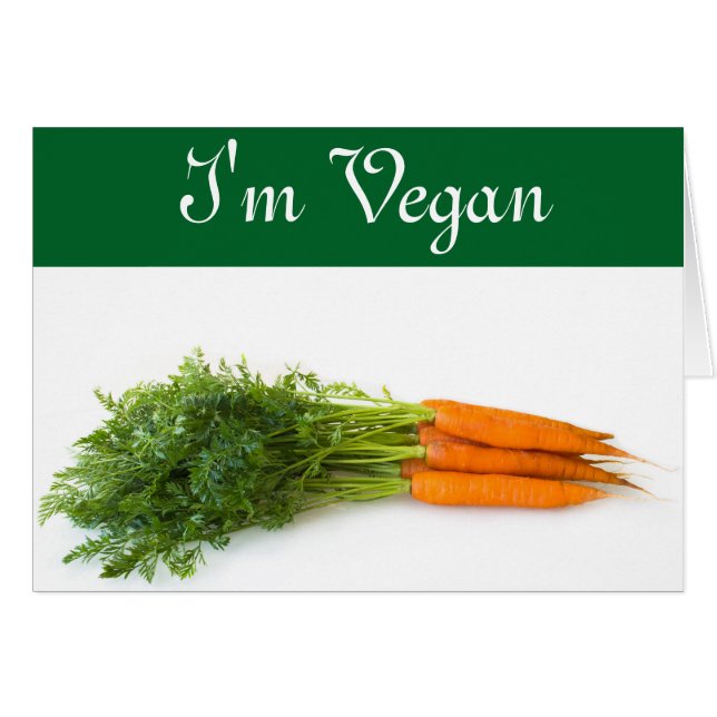 Cartão Cenouras (Frente Horizontal)