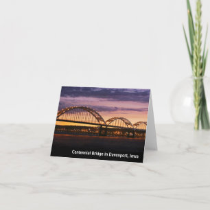 Cartão Centennial Bridge Note Cards