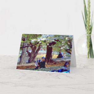 Cartão Central Park Manet