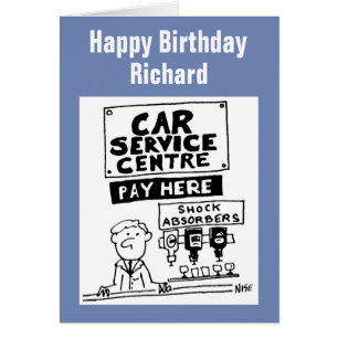 Cartão Centro de Serviços de Automóveis