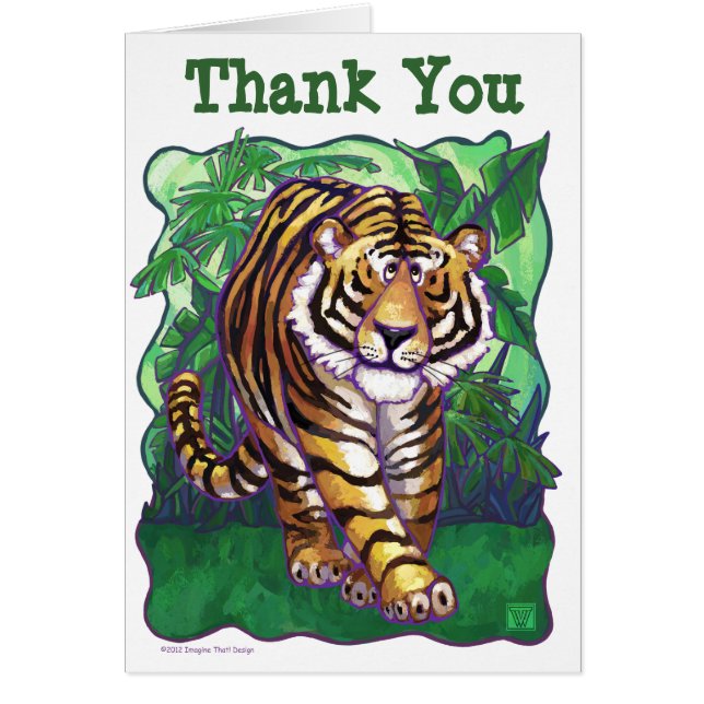 Cartão Centro do Partido Tigre (Frente)