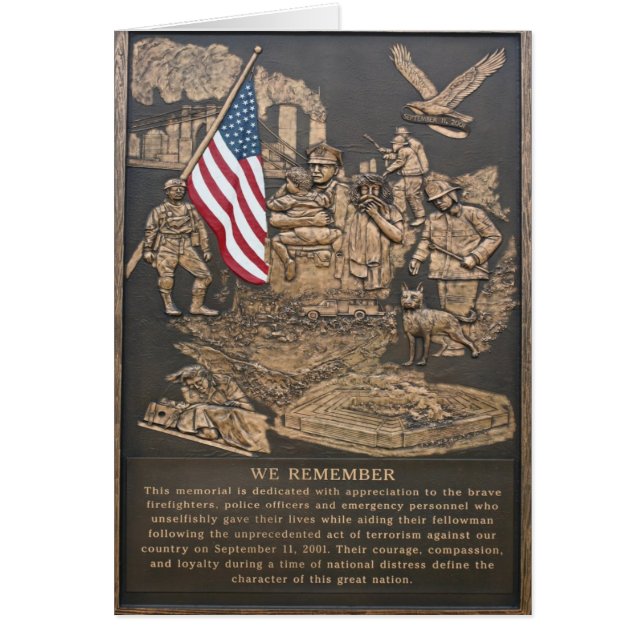 CARTÃO CENTRO MUNDIAL DE COMÉRCIO 911 (Frente)