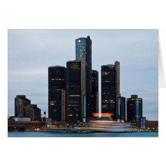 Cartão Centro Renascentista Em Dusk