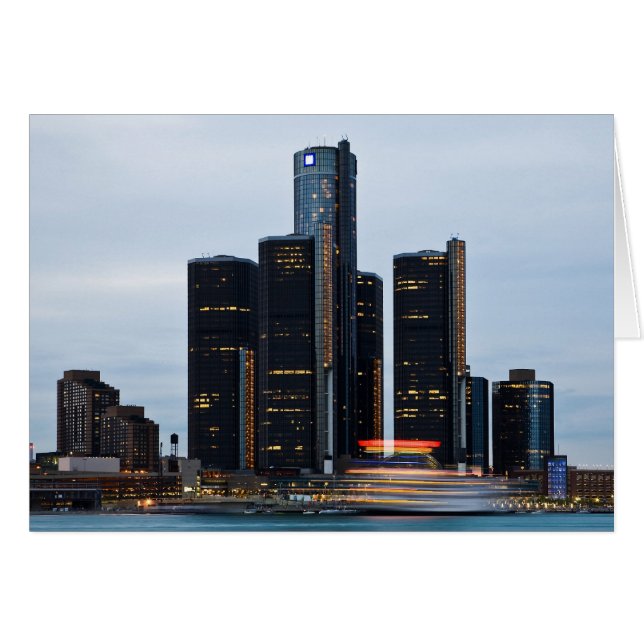 Cartão Centro Renascentista Em Dusk (Frente Horizontal)