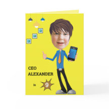 CEO Empresário BOY Foto Sensacional FUN BirthdaY