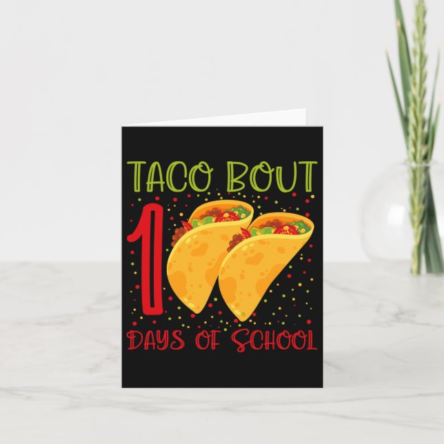 Cartão Cerca De 100 Dias De Escola 100 Dias De Diversão E (Frente)