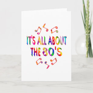 Cartão Cerca dos anos 80
