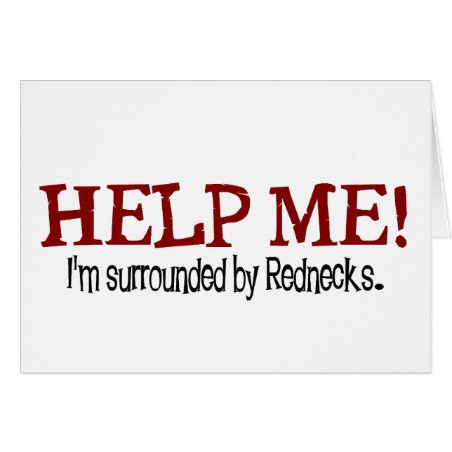 Cartão Cercado por campónios! (Frente Horizontal)