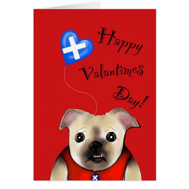 Cartão Cerd dos valantimes de Steve (Frente)