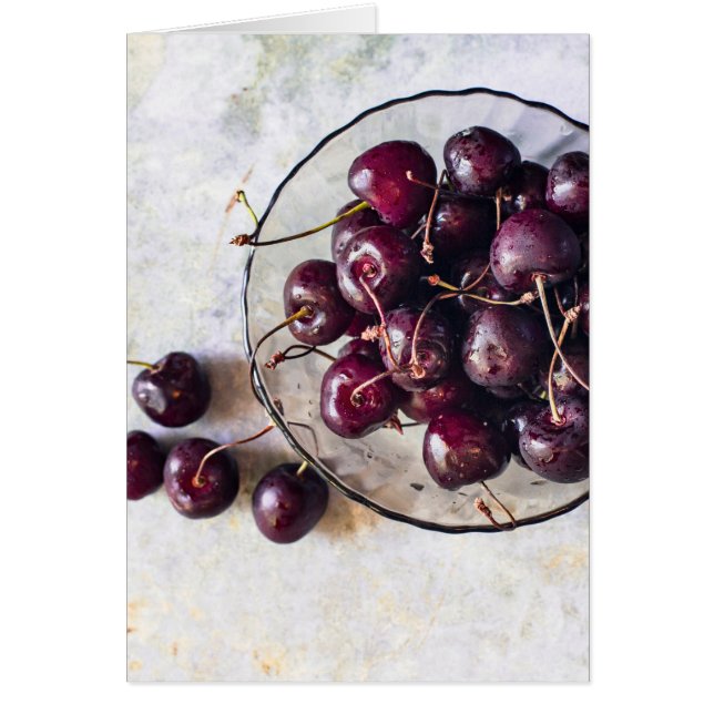 Cartão Cerejas (Frente)