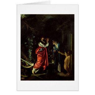 Cartão Ceres e Stellio (o óleo no cobre)