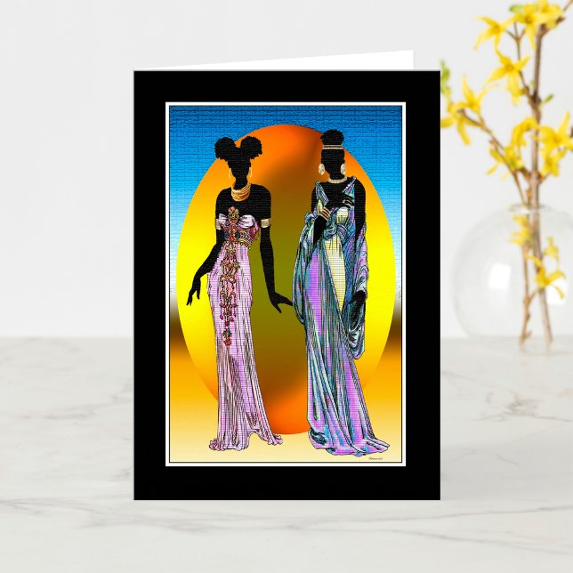 Cartão Cerimônia Cultural Afrocentrica (Criador carregado)