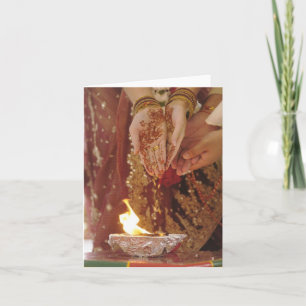 Cartão Cerimónia de casamento Notecard