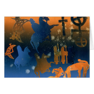 Cartão Cerimónia Pictish
